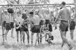 Kids at Camp Longwood, Adirondacks, New York, 1985, Silver Gelatin Photograph&nbsp;