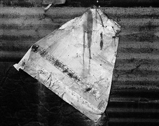 Tin, carbon pigment print