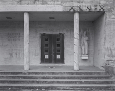 Close View of Saint James Parish Courthouse Annex, LA 44, Convent, LA, 1976