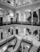 Stairwell, Old Monroe County Courthouse, Rochester, NY, 1977