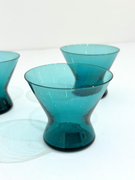 Per Lutken Set of 3 Minimalist Cocktail Glasses