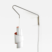 Swirl White Pendant Wall Lamps by Simon Henningsen