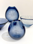 Set of Four Per Lutken for Holmegaard Glass Pieces