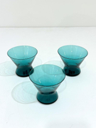 Per Lutken Set of 3 Minimalist Cocktail Glasses