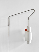 Swirl White Pendant Wall Lamps by Simon Henningsen