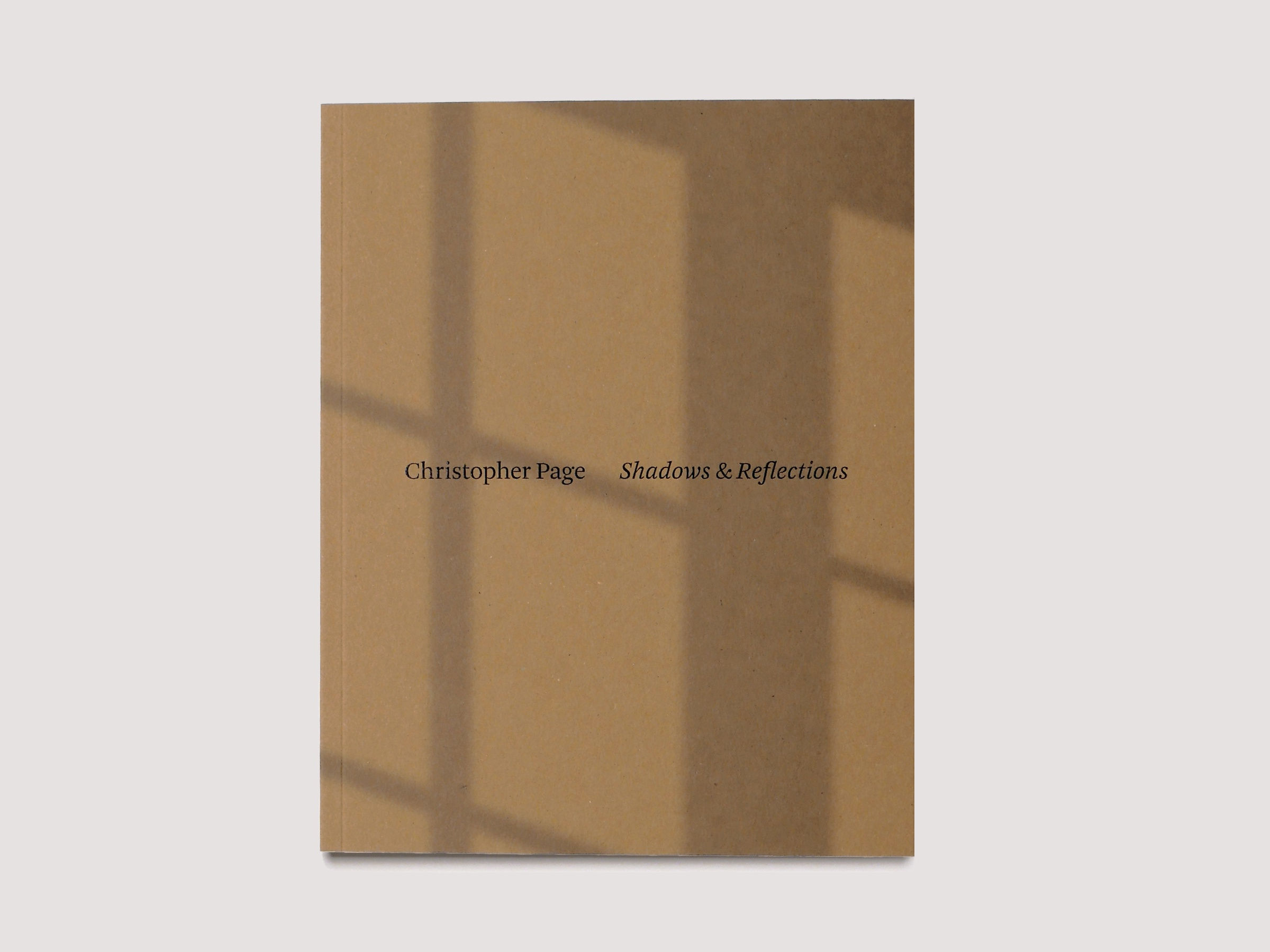 Christopher Page, Shadows & Reflections