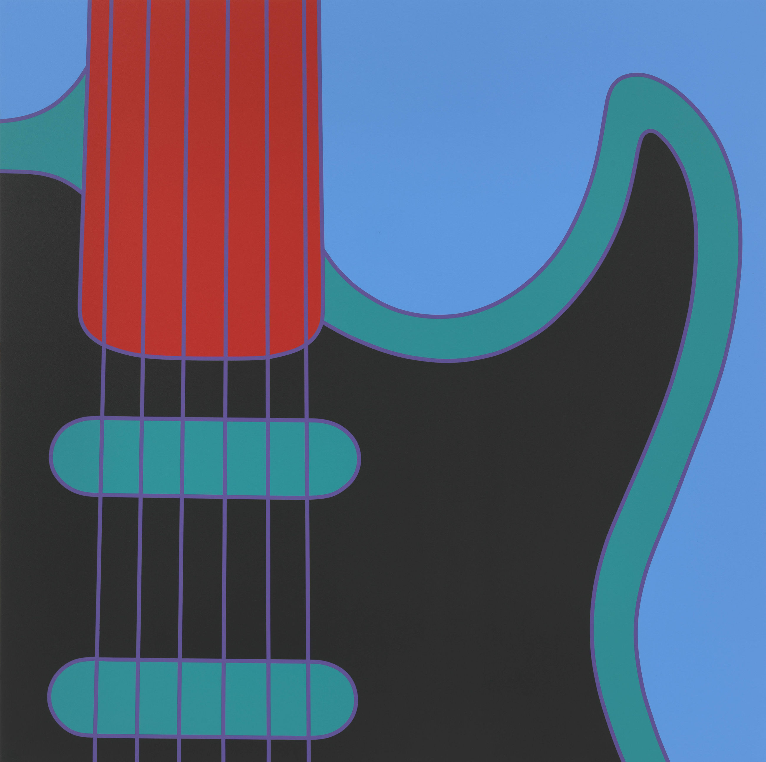 Untitled (electric guitar fragment), 2020