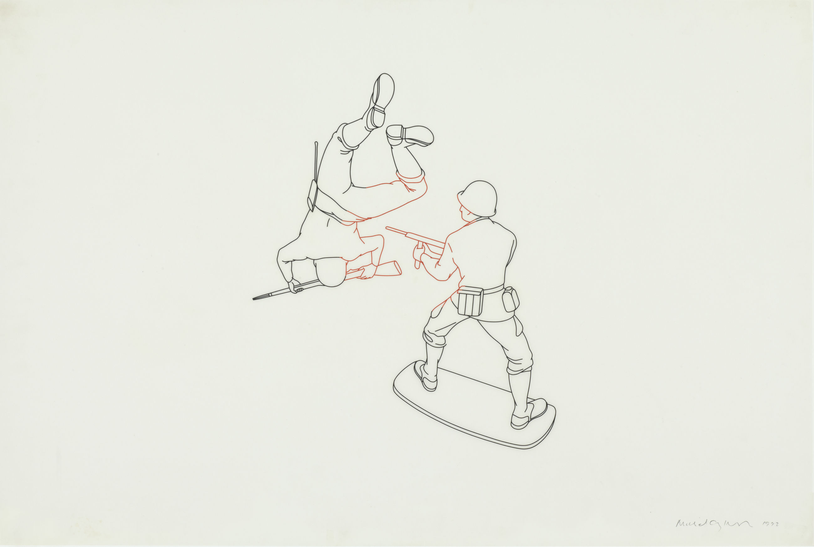 Untitled (toy soldiers), 1992