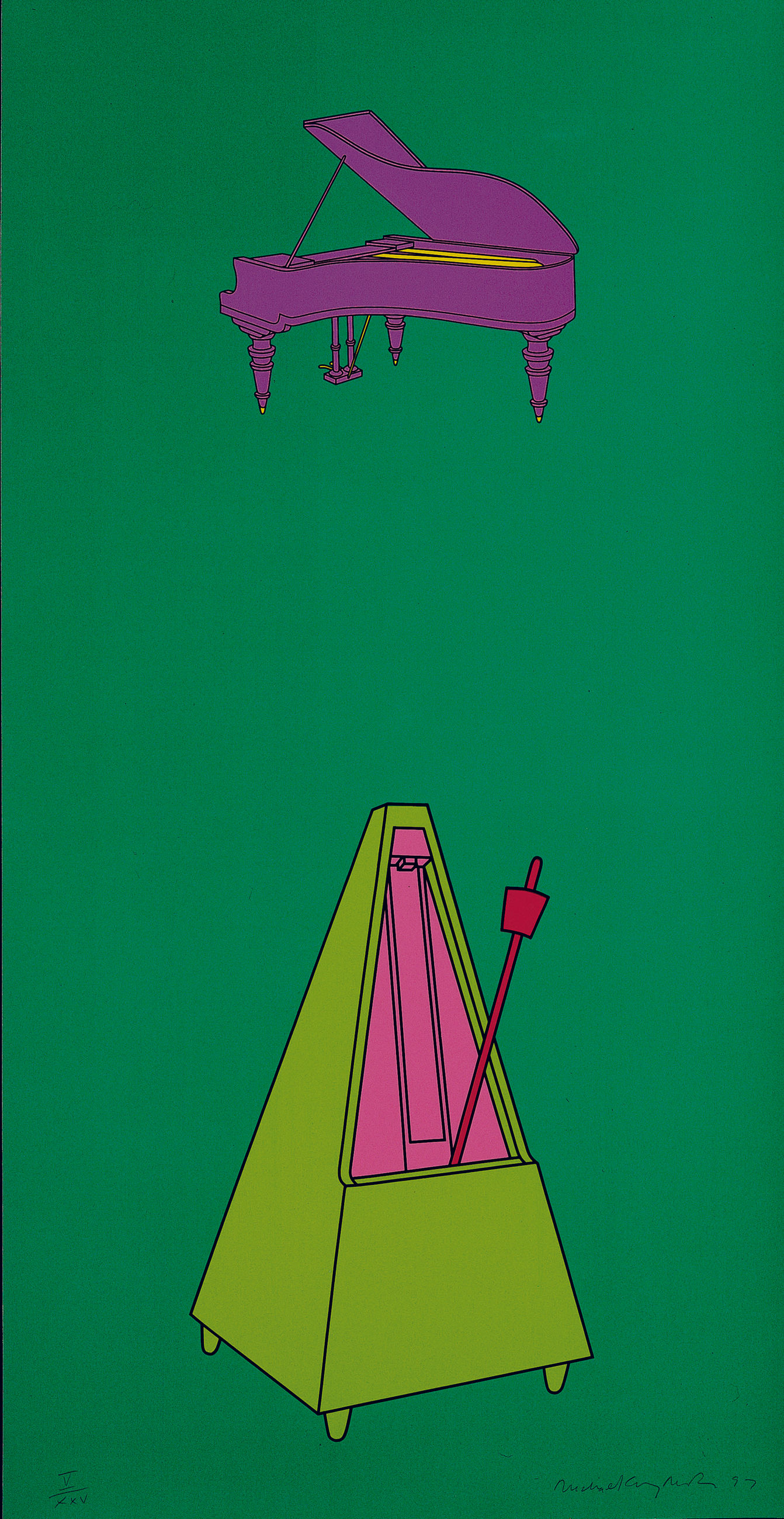 Piano and Metronome, 1997