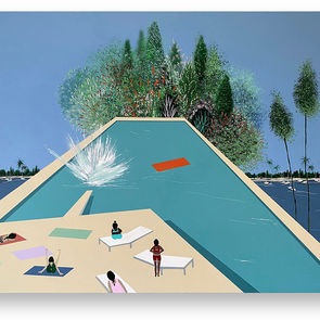 Sandra Strēle - Two-Story Tennis Court