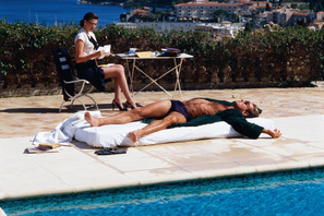 Denis Piel, Rosemary McGrotha, Peter Fortier, Un Homme et Une Femme, Cap Ferrat, France, GQ, 1984
