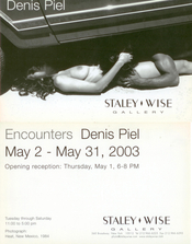 Denis Piel, Exhibition Invitation