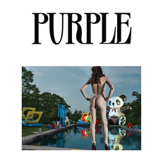 Purple | Helmut Newton x Steven Klein “on the dark side” exhibition at Staley-Wise Gallery, New York
