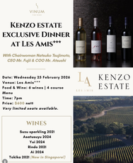 Singapore | Kenzo Estate Owners' Dinner at Les Amis