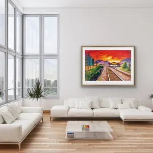 Bob Dylan, Train Tracks (silkscreen), 2019