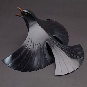 Paul Harvey, Sunbathing Blackbird