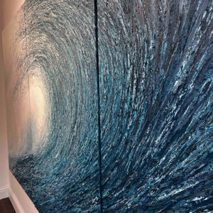 H D Carew, Inevitable (triptych), 2020