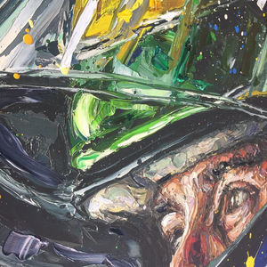 Paul Oz, Designed To Win (canvas), 2017