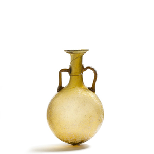 Roman pilgrim flask, Rome, 4th century AD