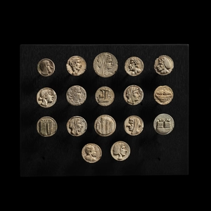 Roman gaming counters, Probably Alexandria, c.1st century AD