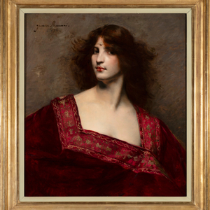 Juana Romani, Lady with a Pearl Ferronnière, 1892