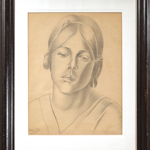 Francisco Miguel, Portrait of Blanca Luz Brum (1906-1985), 1932