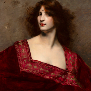 Juana Romani, Lady with a Pearl Ferronnière, 1892