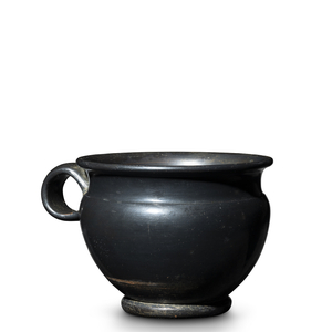 Greek black-glaze single-handled cup, Athens, 5th century BC