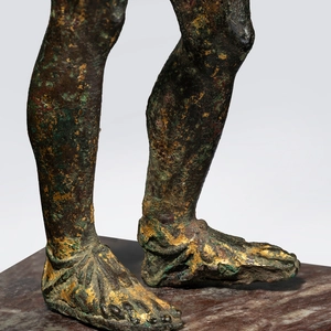 Roman statuette of Jupiter, c.1st-2nd century AD