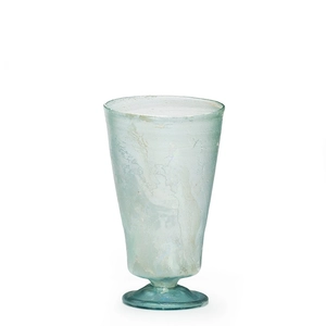 Roman stemmed beaker, 4th-6th century AD