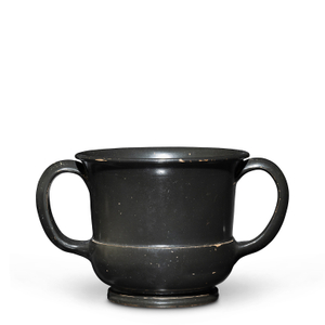 Greek black-glaze sessile kantharos, Athens, c.450-425 BC