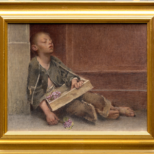 A MARTYR, THE LITTLE VIOLET SELLER (UN MARTYR, LE PETIT MARCHAND DE VIOLETTES)