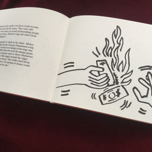 Keith Haring, Fault Lines *SOLD*, 1986