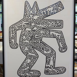 Keith Haring, DOG, 1985 (SOLD) , 1985