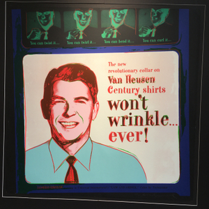 Andy Warhol, Van Heusen (Ads Portfolio), 1985