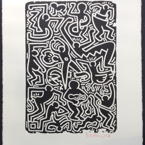 Keith Haring, Stones No. 5 *SOLD*, 1989