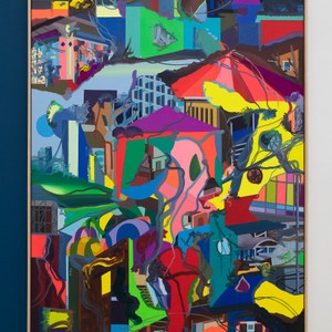 艾稞曼 Franz Ackermann, 大帐篷 Zum groβen Zelt, 2018