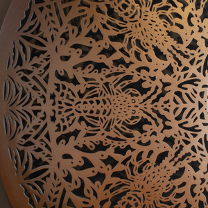 Michel Tuffery, Valu Kōura (First Quarter Moon), 2024