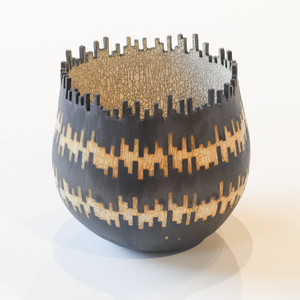 Mark Mitchell, Miniature Series (Yellow Black), 2021