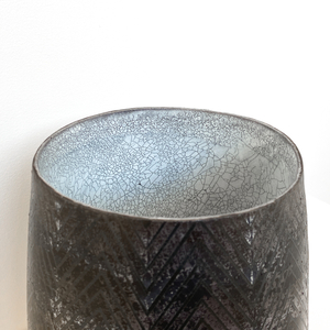 Mark Mitchell, Miniature Series (Black Chevron), 2021