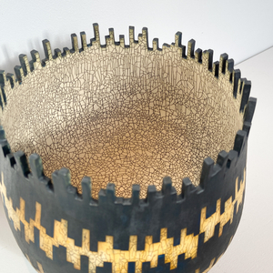 Mark Mitchell, Miniature Series (Yellow Black), 2021