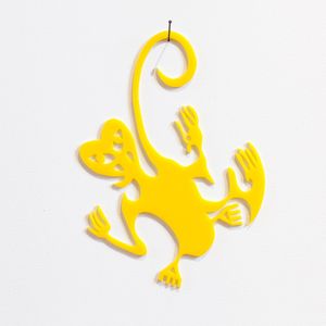 Lonnie Hutchinson, Tanamonkey (Yellow), 2017