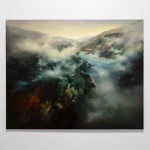 Simon Edwards, Descent Through Cloud, 2026