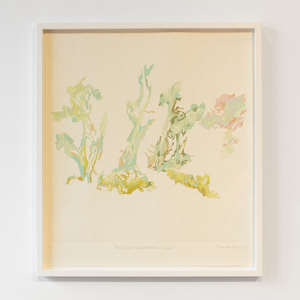 Fiona Van Oyen, From weeds the Kahikatea will stand, 2024