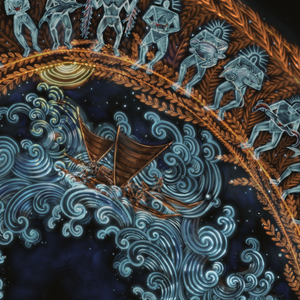 Michel Tuffery, The Returnee's, Petone Beach Te Whanganui a Tara, 2020