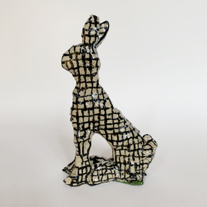 Martin Poppelwell, Grid (Rabbit), 2017