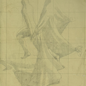 Stanley Spencer, Study for 'The Betrayal', 1914