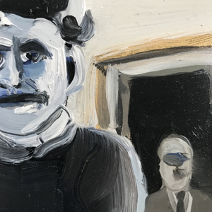 Melora Griffis, Freud's fireplace, 2018