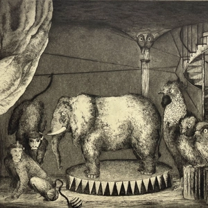 Marjan Seyedin, L'Odyssée de l'éléphant I, 2024