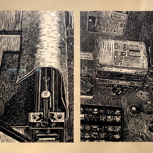 Ariane Fruit, Scène de crime - Dalles #28 & #39, 2018